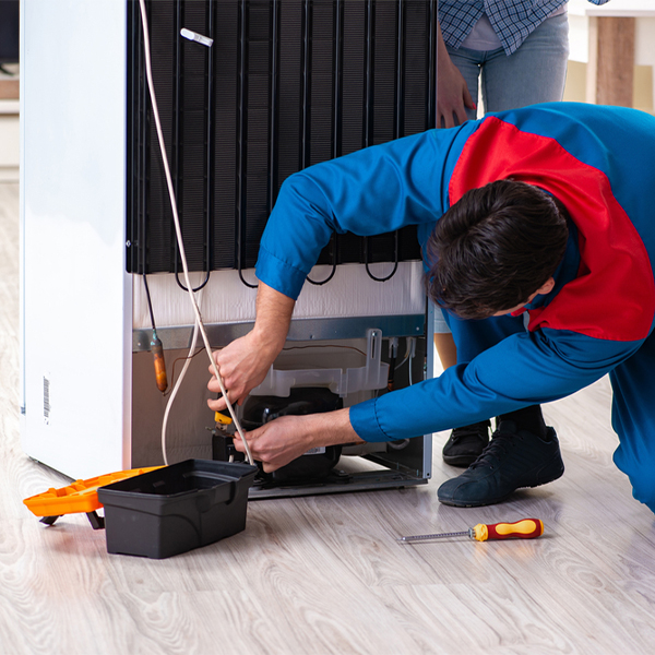 how long does it usually take to repair a refrigerator in Rosebud